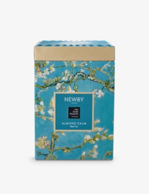 Newby Teas Almond Calm loose-leaf tea caddy 100g, UK version