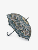Fulton x Morris & Co floral umbrella with wood handle - British product