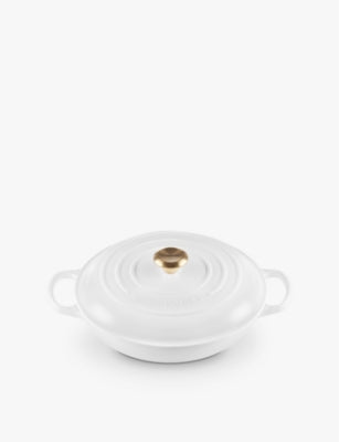 Le Creuset Signature shallow cast-iron casserole dish 26cm, UK version
