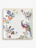 Wedgwood bone china tray Fortune flower motif 14.9cm - British product
