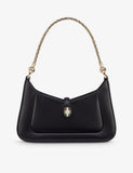Bvlgari Serpenti Baia small leather shoulder bag, imported from the UK