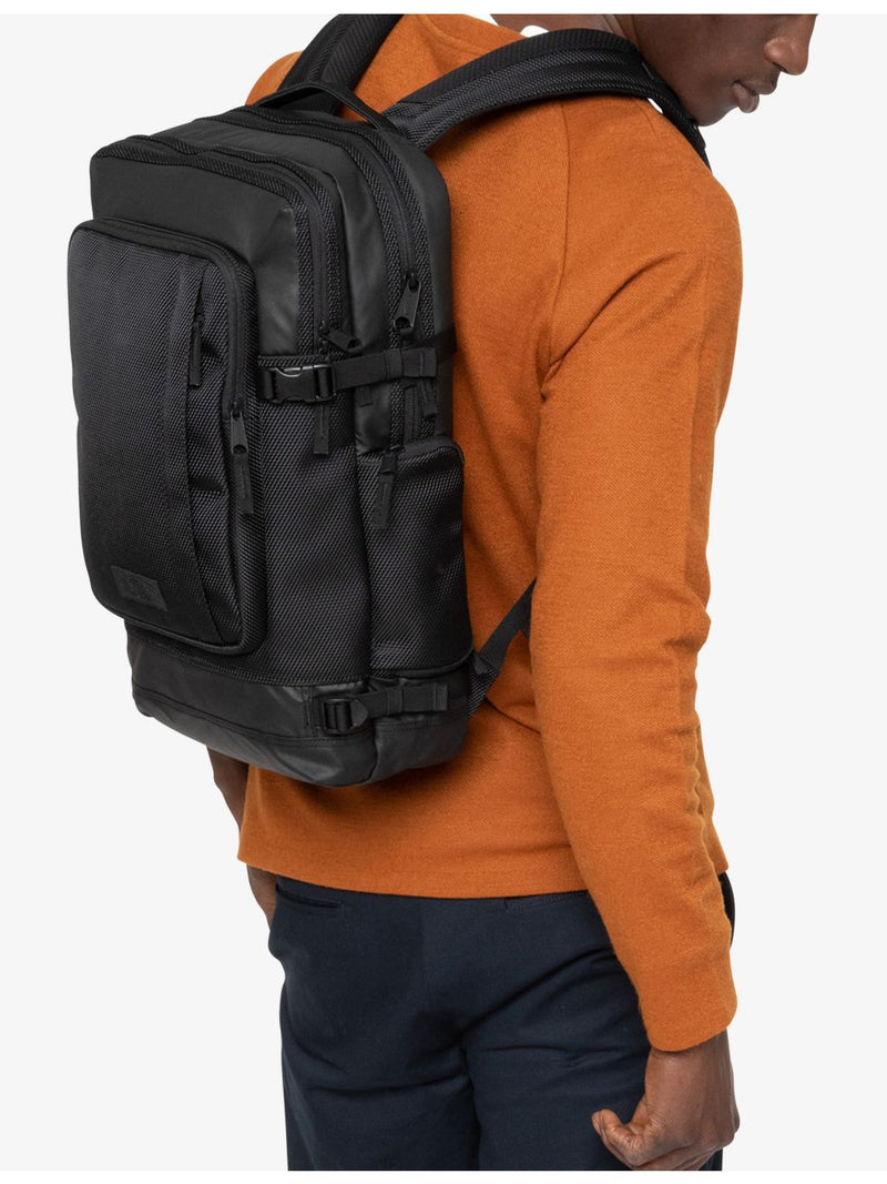 Eastpak large Tecum CNNCT woven backpack, imported from the UK
