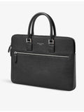 Aspinal of London Mount Street grained leather document case, UK version