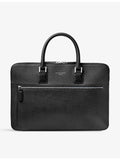 Aspinal of London Mount Street grained leather document case, UK version