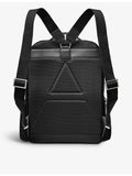 Aspinal of London Reporter pebbled leather backpack, imported from the UK