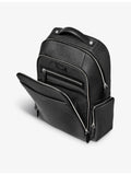 Aspinal of London Reporter pebbled leather backpack, imported from the UK