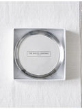 The White Company stainless steel plate 8cm - British product