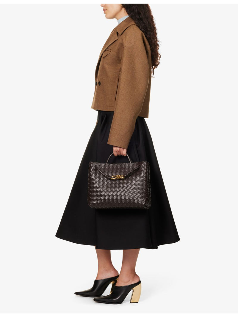 Bottega Veneta Andiamo medium leather tote bag - British product