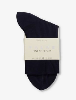 FALKE Fine Softness Stretch Woven-Blend Socks