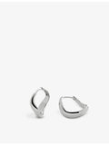Monica Vinader small sterling silver hoop earrings - British product