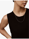 Monica Vinader rose gold chain necklace 43cm, UK version