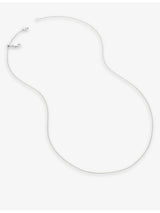 selfridges Monica Vinader Fine Sterling Silver Cable Chain Necklace 43cm- Buy online at McGrocer
