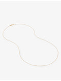 Monica Vinader 14ct yellow gold chain necklace, UK version