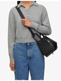 Loewe Hammock compact leather top-handle bag, imported from the UK