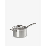 selfridges Le Creuset 3-Ply Stainless Steel Saucepan and Lid 20cm- Buy online at McGrocer