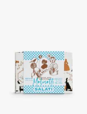 Molinotti salted milk chocolate gianduja with hazelnuts box of 16, UK version