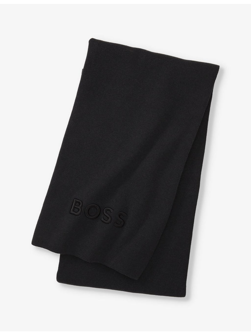 BOSS embroidered cotton throw 130x170cm, imported from the UK