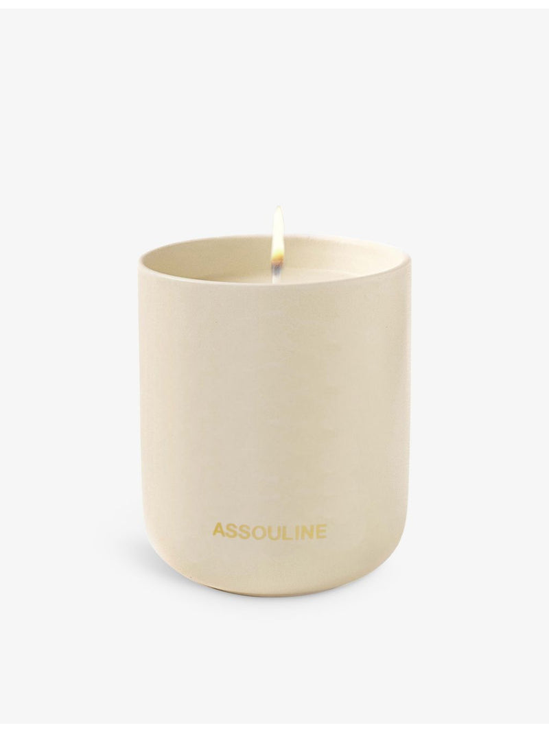 Assouline Gstaad Glam candle, imported from the UK