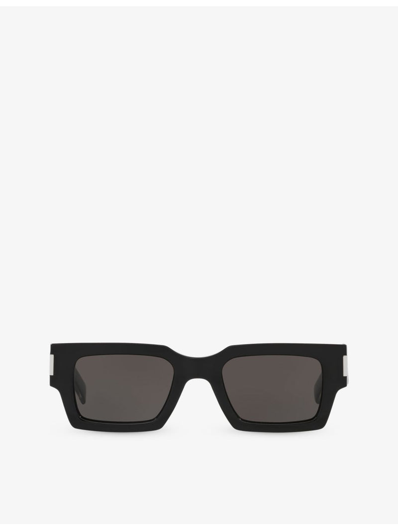 Saint Laurent rectangle acetate sunglasses, UK version