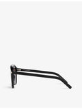 Saint Laurent Dune rectangle acetate sunglasses with UV lenses - British product