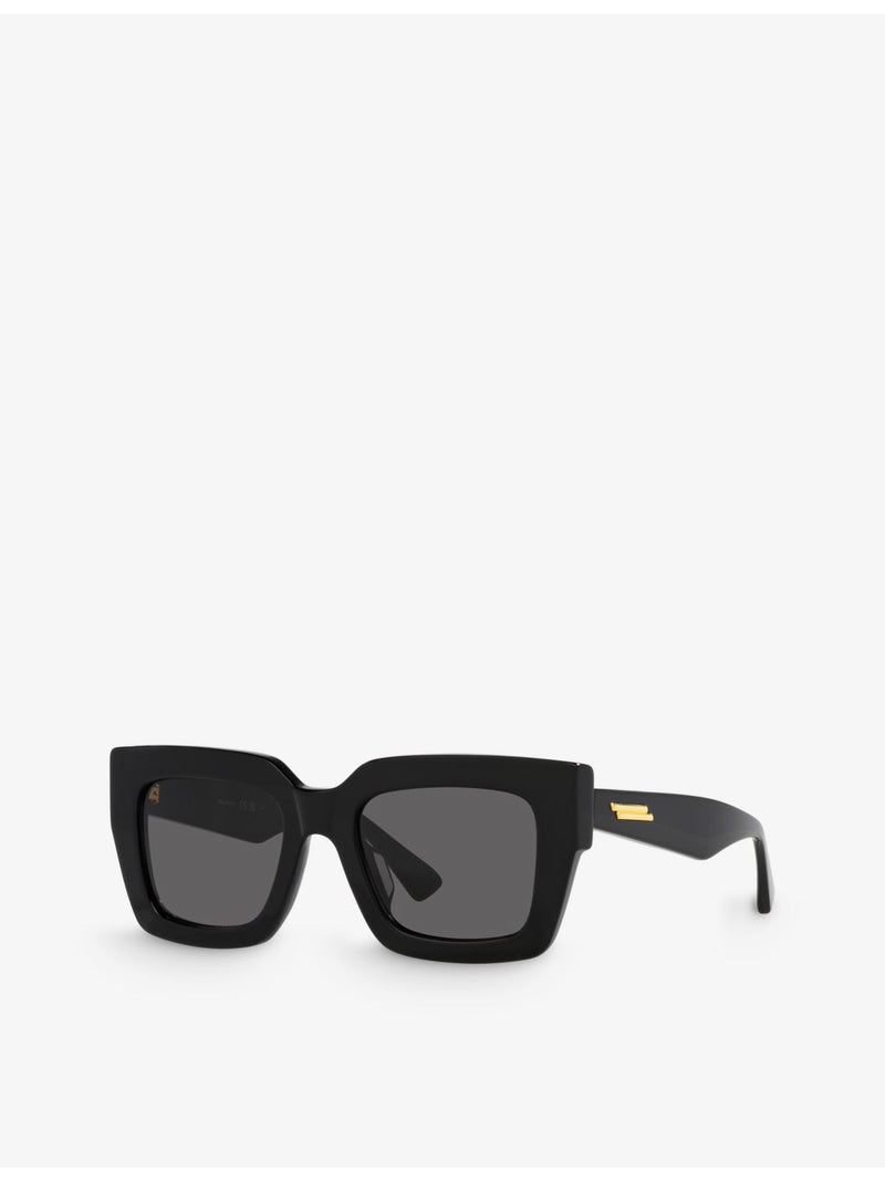 Bottega Veneta square-frame acetate sunglasses - British product