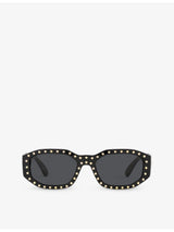 selfridges Versace VE4361 Rectangle-frame Nylon Sunglasses- Buy online at McGrocer