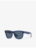 Ray-Ban Wayfarer Reverse transparent-injected sunglasses, UK version