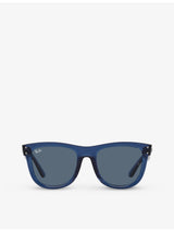 selfridges Ray-Ban Wayfarer Reverse Transparent-injected Sunglasses- Buy online at McGrocer