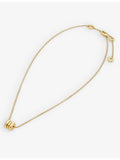 Bvlgari B.zero1 mini 18ct yellow gold pendant necklace, imported from the UK
