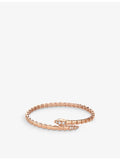 Bvlgari Serpenti Viper rose-gold diamond bracelet 0.47ct, imported from the UK
