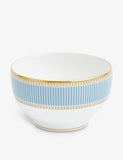 Wedgwood Helia striped china rice bowl 10cm (British brand)