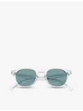 Oliver Peoples Desmon round-frame acetate sunglasses - British product