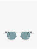 Oliver Peoples Desmon round-frame acetate sunglasses - British product