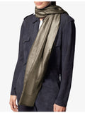 Bvlgari Lettere Maxi silk wool scarf 70cm - British product