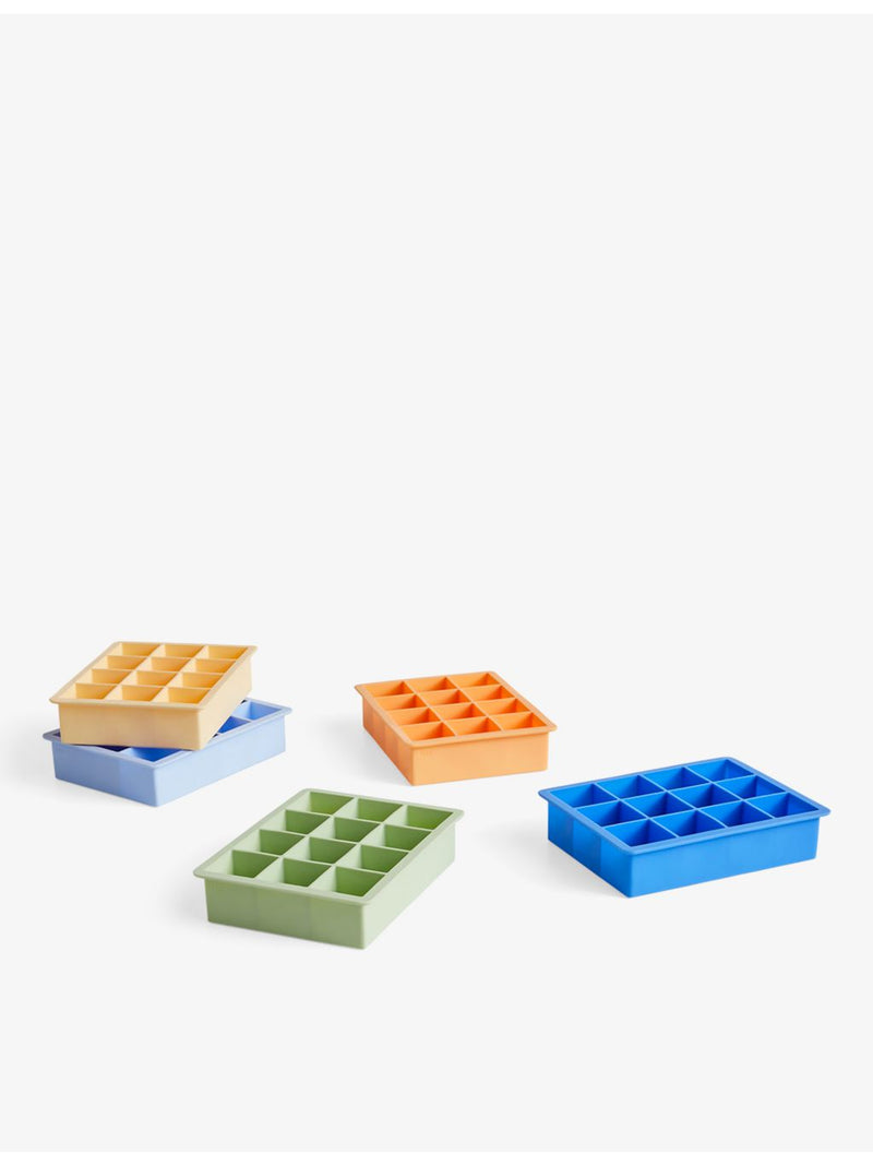 HAY silicone ice cube tray extra-large square 12 cubes, UK version