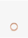 Bvlgari four-band ring in 18ct rose gold (British brand)