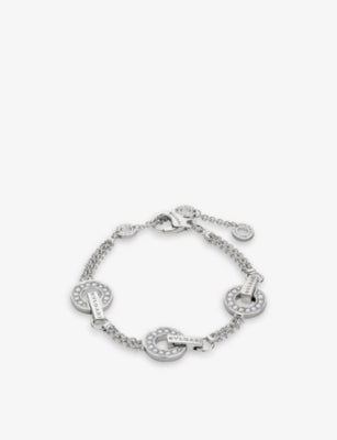 Bvlgari Bvlgari 18ct White Gold 0.53ct Brilliant-Cut Diamond Bracelet
