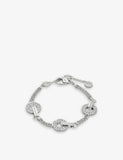 Bvlgari Bvlgari 18ct White Gold 0.53ct Brilliant-Cut Diamond Bracelet