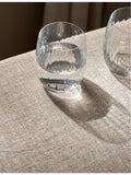 The White Company Skye Optic tumbler glasses set of four (British brand)