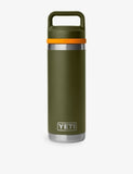 YETI Rambler 18oz Chug-Cap Stainless-Steel Bottle 532ml