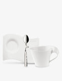 Villeroy & Boch NewWave porcelain cappuccino set of three - British product