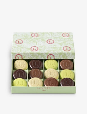 Ladurée Eugénie Gourmand assorted gift box of 12, UK version