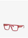 Miu Miu MU02XV acetate eyeglasses rectangle frame, UK version