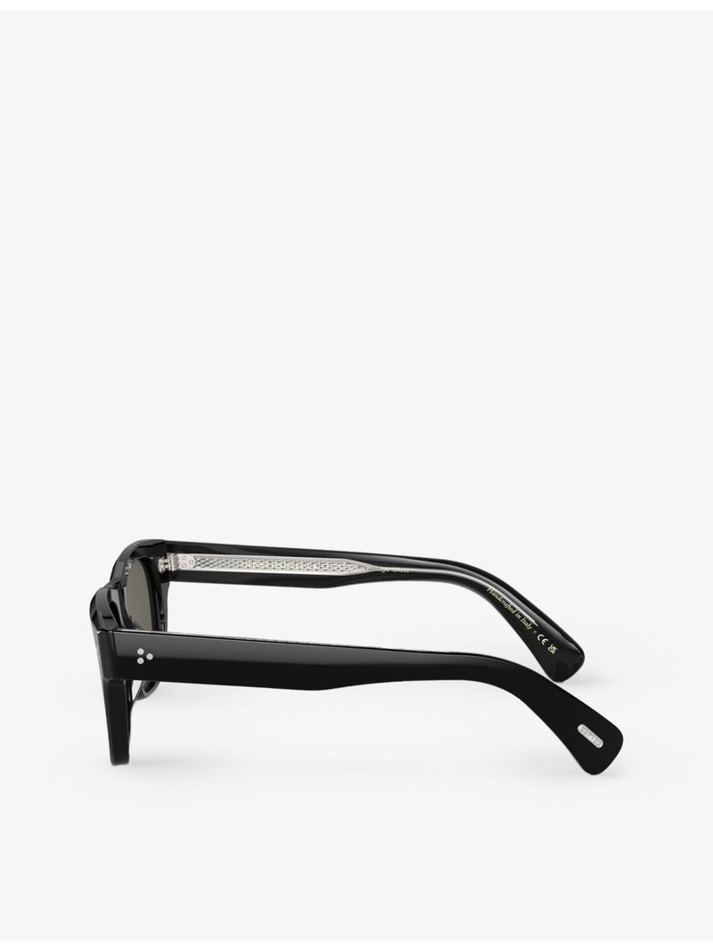 Oliver Peoples OV5524SU Birell Sun pillow-frame acetate sunglasses - imported from the UK