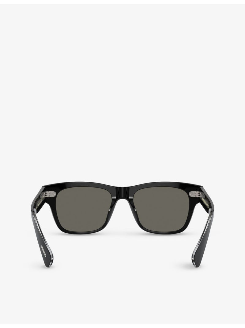 Oliver Peoples OV5524SU Birell Sun pillow-frame acetate sunglasses - imported from the UK