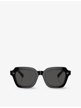 selfridges Oliver Peoples Kienna Square-Frame Acetate Sunglasses- Buy online at McGrocer