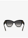 Dolce & Gabbana DG4449 butterfly-frame acetate sunglasses - British product