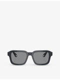 Giorgio Armani acetate rectangular sunglasses, imported from the UK
