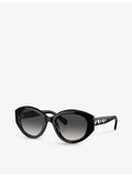 Swarovski SK6005 irregular acetate sunglasses 53mm - British product