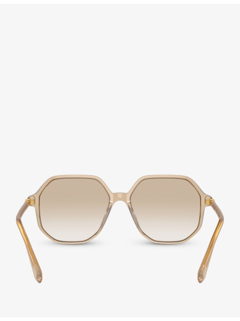 Swarovski SK6003 irregular-frame gem-embellished sunglasses - British product